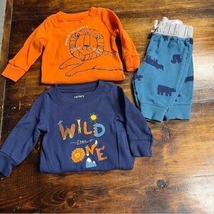 Carters Three Piece Set Size 3 Months